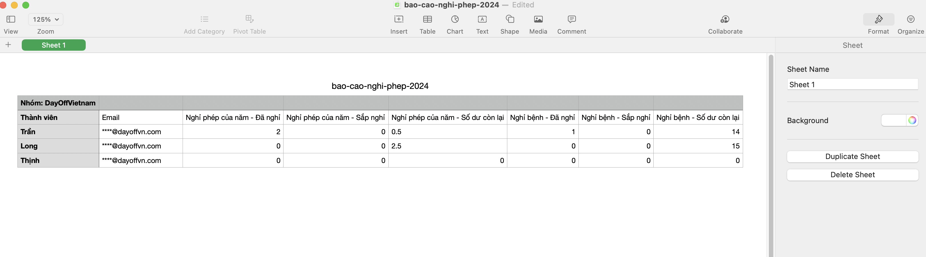 File báo cáo nghỉ phép - dayoffvietnam